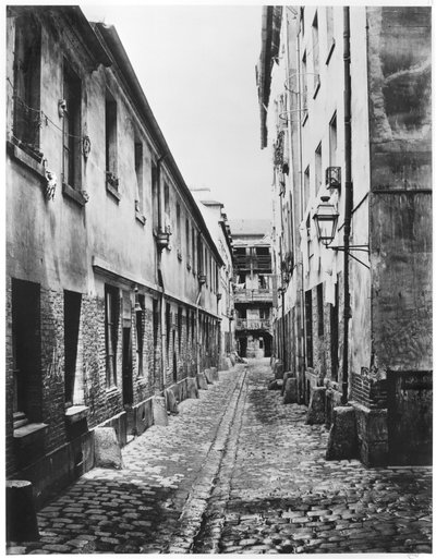 Rue du Fer-à-Moulin, Paris, 1858-78 - Charles Marville